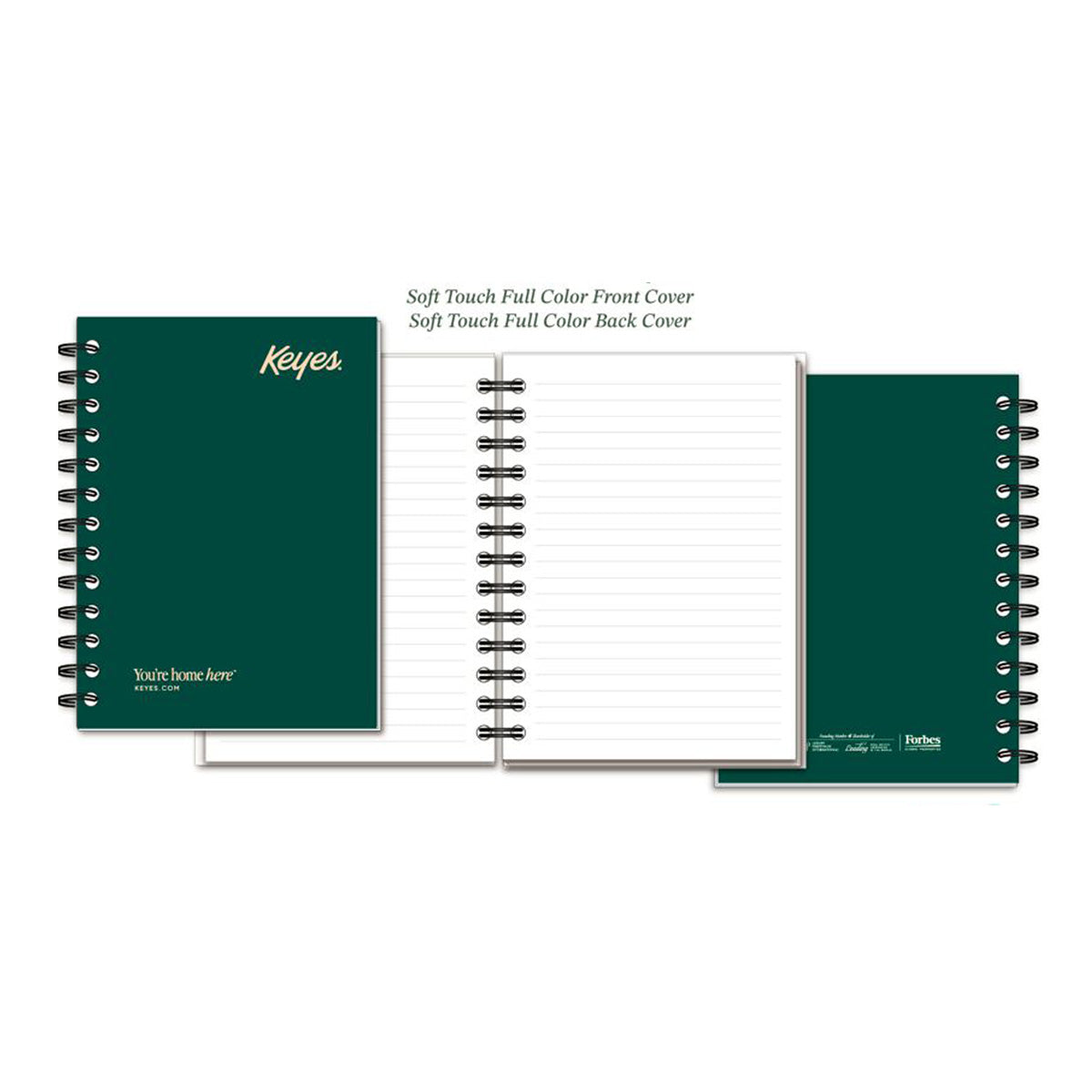 Full Color Laminated Spiral Journal