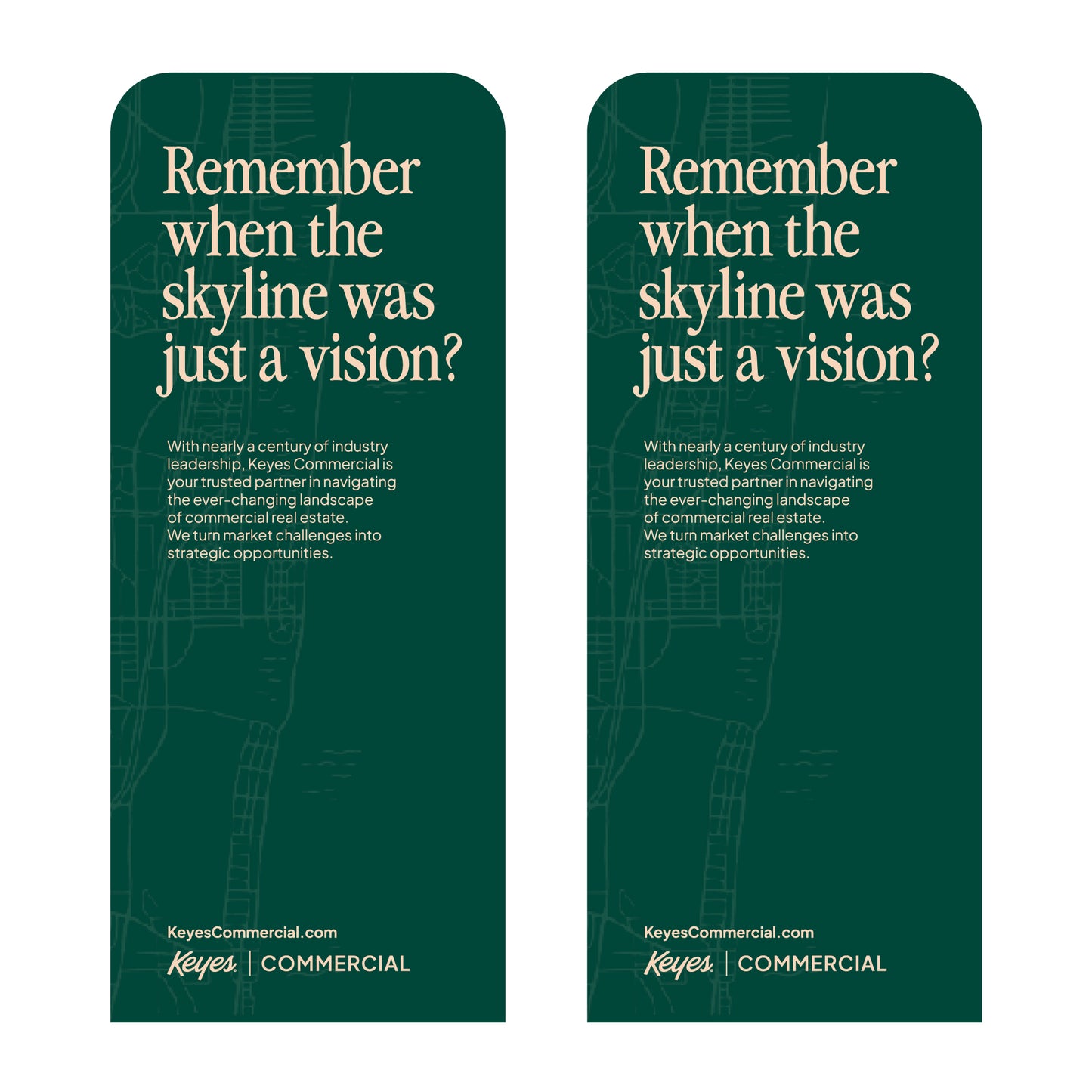 3x7.5’ Double Sided Banner