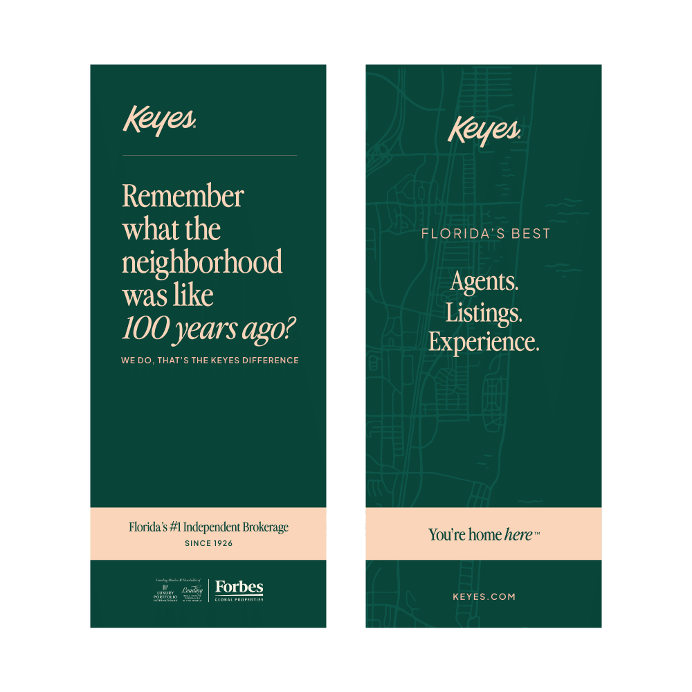 3x7.5’ Double Sided Banner