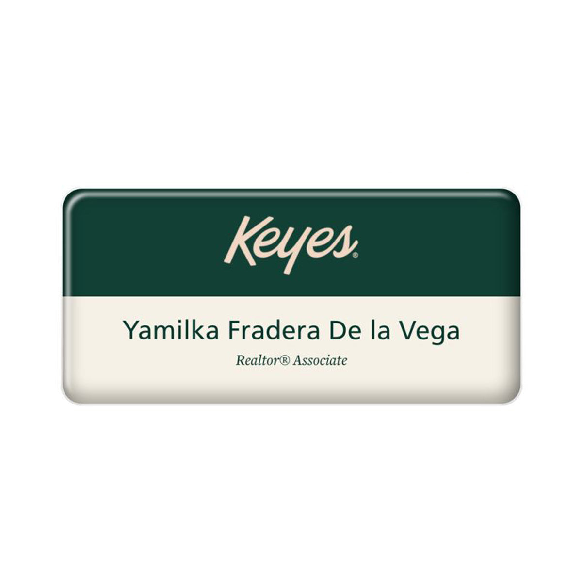 Borderless Name Badge - Standard 1 3/8 x 2 15/16"