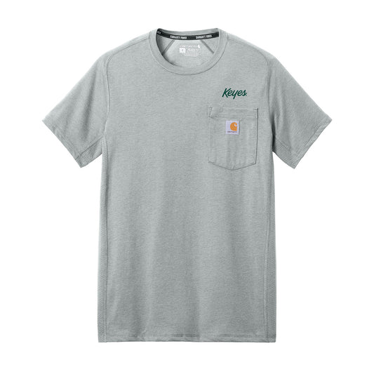Carhartt Force® Short Sleeve Pocket T-Shirt - Green Logo