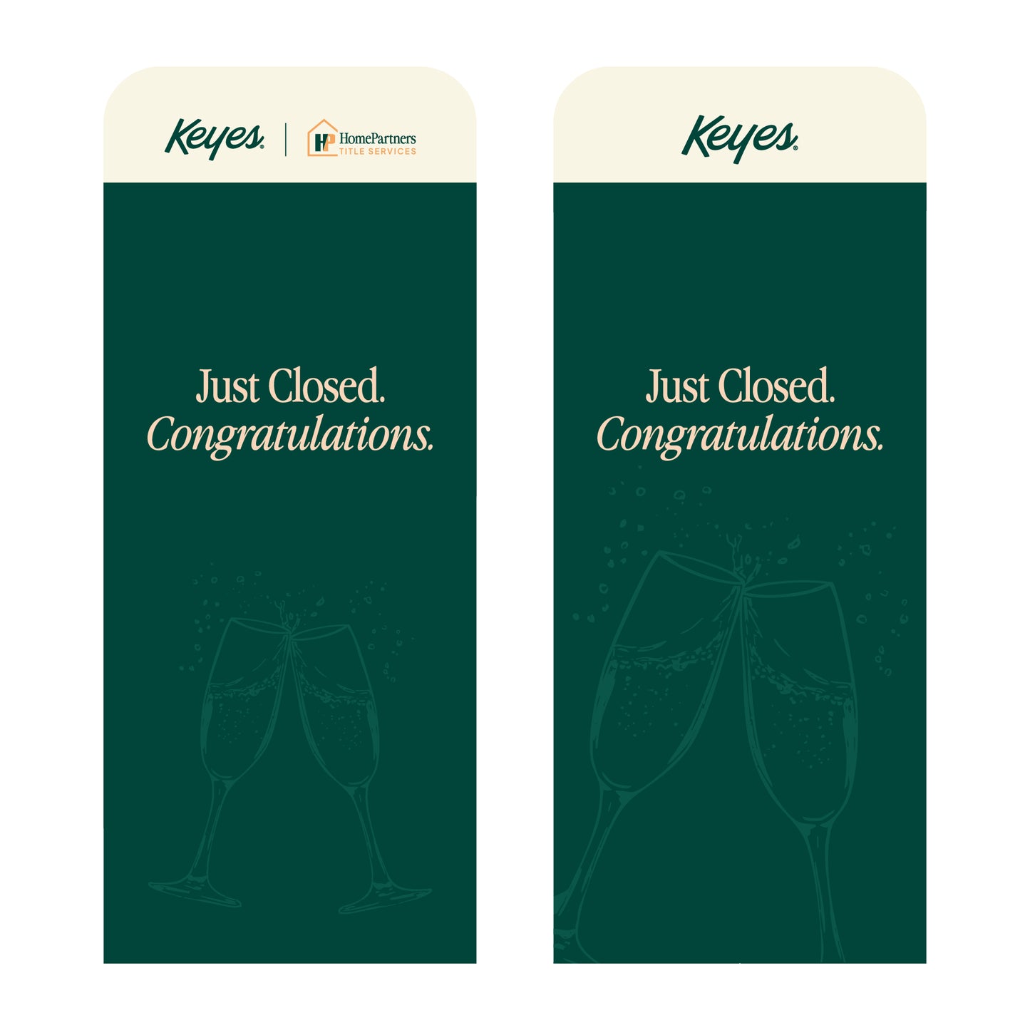 3x7.5’ Double Sided Banner