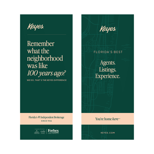3x7.5’ Double Sided Banner