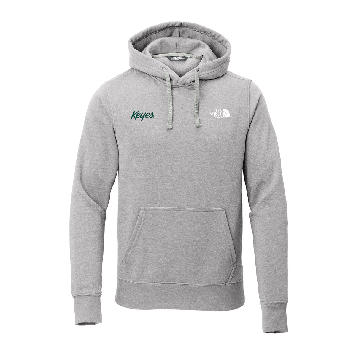 The North Face® Chest Logo Pullover Hoodie Green Logo